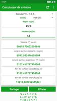 Calculateur de cylindre Affiche
