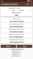 Hemisphere Calculator скриншот 3