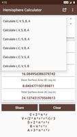Hemisphere Calculator скриншот 1