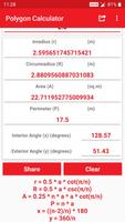 Polygon Calculator screenshot 1