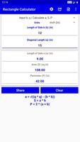 Rectangle Calculator screenshot 3