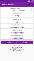 Sphere Calculator poster