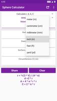 Sphere Calculator screenshot 2