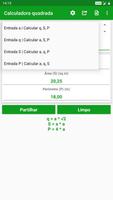 Calculadora quadrada imagem de tela 1