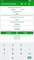 Calculadora quadrada imagem de tela 3