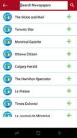 Canada Newspapers ảnh chụp màn hình 3
