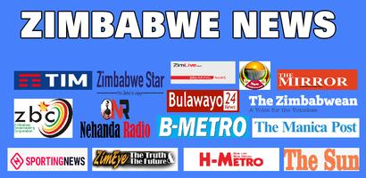 Zimbabwe Newspapers And  Radio Affiche