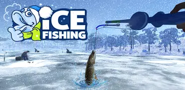 Pesca no gelo. Simulador.