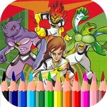 Super Hero Ben Coloring Book