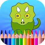 Toddler Dinosaur Coloring Games