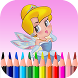 Fairy Toddler Paint Book