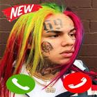 Fake call from 6ix9ine 2020 (prank) simgesi