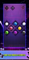 Tiles Hop Ball - Neon EDM Rush imagem de tela 2