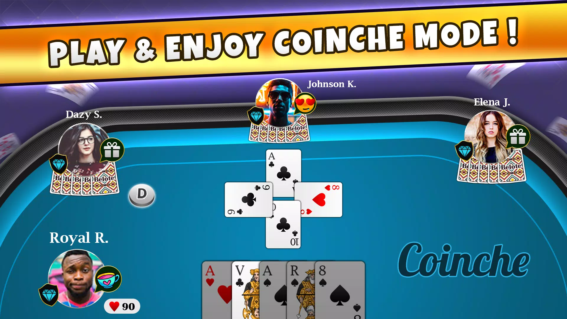 Belote Coinche - card game APK for Android - Download