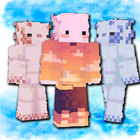 Axolotl Skin For Minecraft PE icon