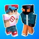 APK FNF Minecraft Skins PE