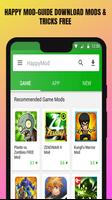 HAPPY MOD:GUIDE DOWNLOAD MODS & TRICKS FREE скриншот 1