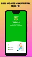 HAPPY MOD:GUIDE DOWNLOAD MODS & TRICKS FREE imagem de tela 2