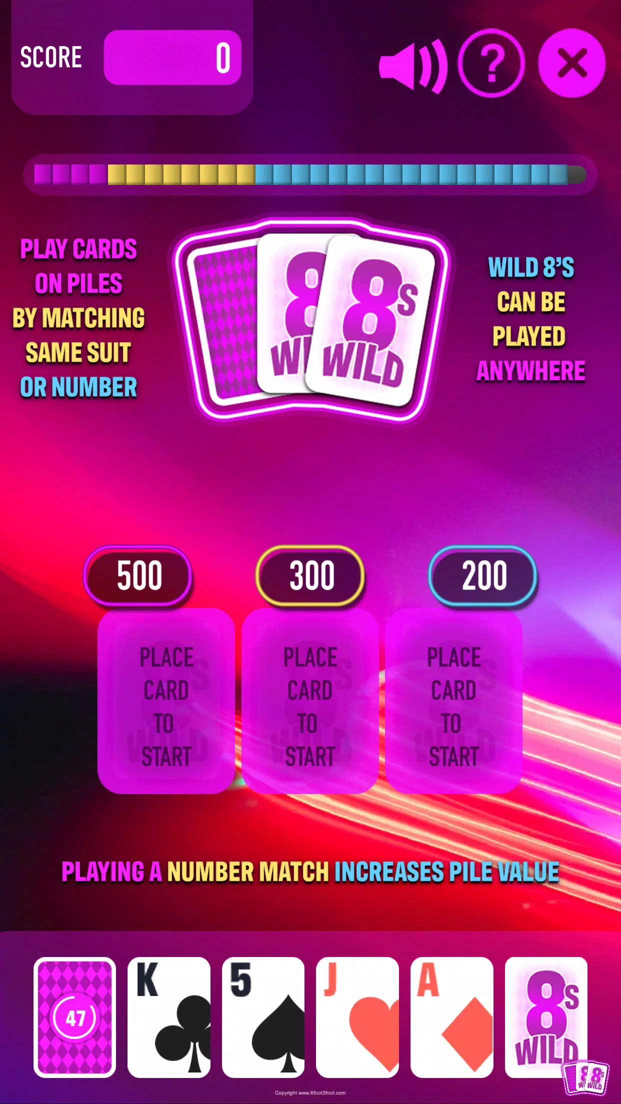 8's Wild! Solitaire