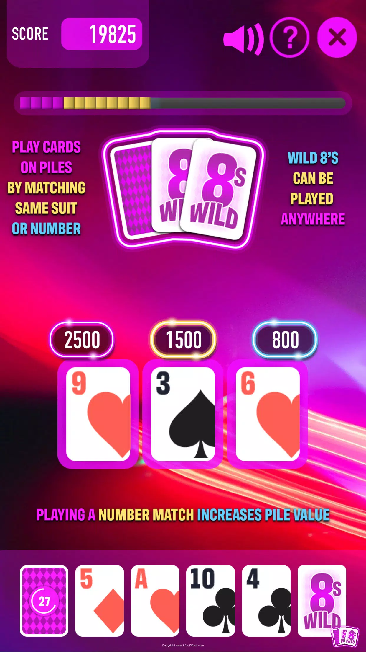 8's Wild! Solitaire