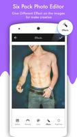 برنامه‌نما Six Pack Photo Editor عکس از صفحه