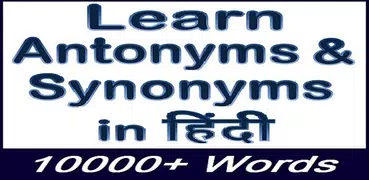 Learn Antonyms & Synonyms