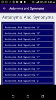 Learn Antonyms & Synonyms-poster