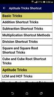 Aptitude Tricks Shortcut poster