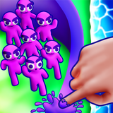 Scribble Crowd Zeichen