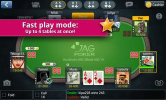 Jag Poker HD capture d'écran 1