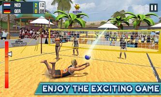 Beach VolleyBall Champions 3D - Beach Sports Pro Affiche