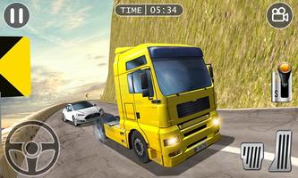 Hill Climb Truck 3D - Truck Driving Simulator Affiche