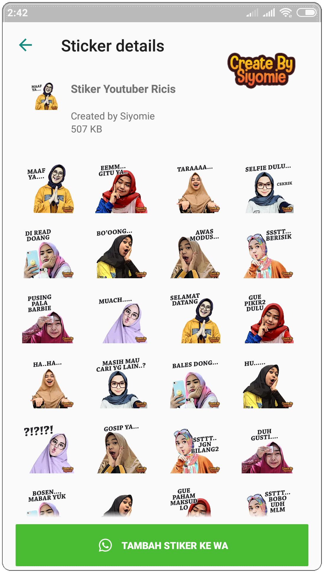 Stiker Youtuber Indonesia Wastickerapps For Android Apk Download
