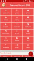 Poster Client Record-Customer CRM App