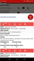 Client Record-Customer CRM App اسکرین شاٹ 2