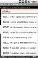 747 Rotable Reference Guide اسکرین شاٹ 1