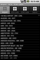 Airport codes PRO capture d'écran 1