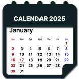 Calendar 2025 with Holiday