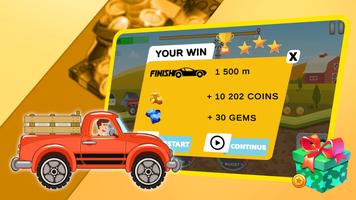 Car Hill Climb Racing Ekran Görüntüsü 2
