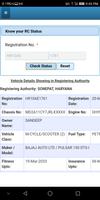 RTO Vehicle RC Status App 1.0 screenshot 3