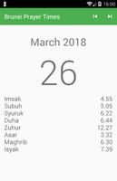 Brunei Prayer Times ポスター