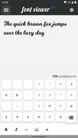 Font Viewer ภาพหน้าจอ 1