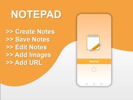 Notepad - Easy Notes Creator Affiche