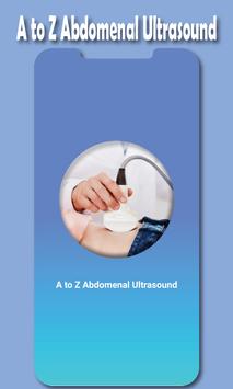 Abdominal Ultrasound Guide Affiche