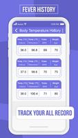 Body Temperature Fever Diary Ekran Görüntüsü 2