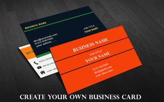 Bussiness Card Maker ポスター