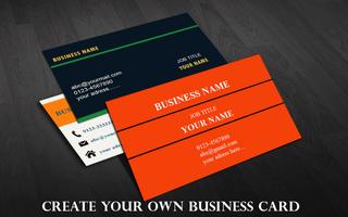 Bussiness Card Maker Affiche