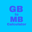 Mb to Gb Converter calculator APK