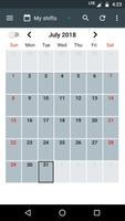 Shift Calendar โปสเตอร์