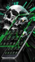 Green Skeleton Time Tech Theme imagem de tela 2